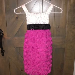Rosette dress for girls Size 4